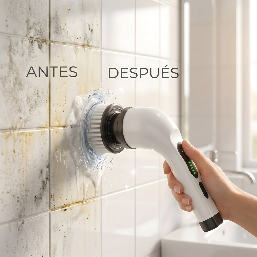 Cepillo eléctrico para limpieza del hogar