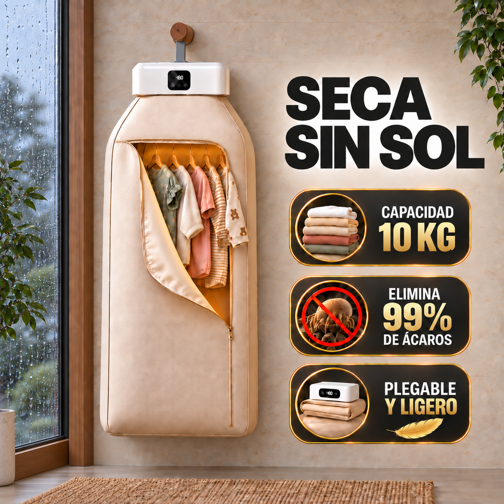 Secadora de Ropa UV: Seca sin Sol