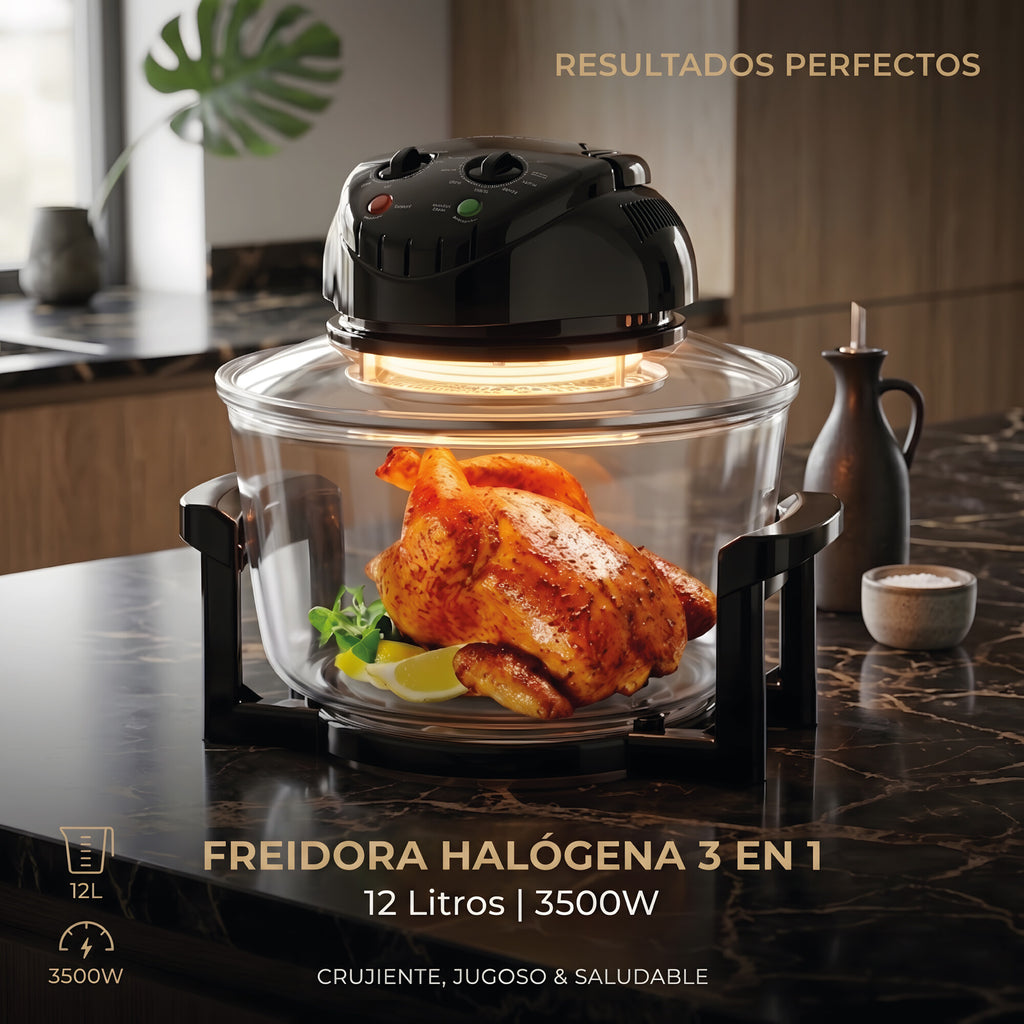 Beneficios del horno freidor halógeno RAF R.5302