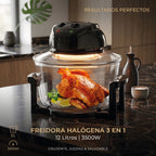 Beneficios del horno freidor halógeno RAF R.5302