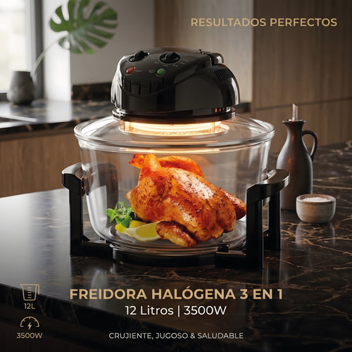 Beneficios del horno freidor halógeno RAF R.5302